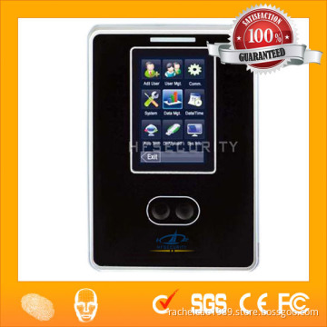 Elegant Ergonomic Design Face Biometric Punch Card Attendance Machine
